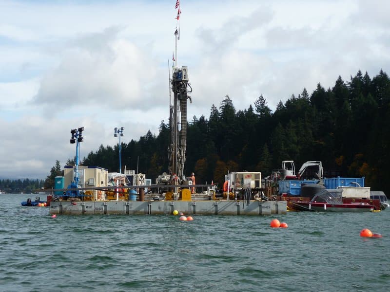 Anchoring a Floating Sewer